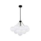 Dainolite MLS-274C-MB-FR Circulo 1-lumière 97W Blanc LED Lustre