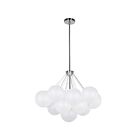 Dainolite MLS-274C-PC-FR Circulo 1-lumière 97W Blanc LED Lustre