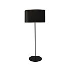 Lampe sur pied LED Drum Dainolite MM221F-BK-797 séries Maine 1-lumière Noir mat 100w