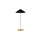 Lampe de plancher LED conique Dainolite MM241F-AGB-698 1-lumière 100W laiton vieilli
