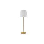 Lampe sur pied LED Drum Dainolite MM681F-AGB-790 1-lumière 100W laiton vieilli