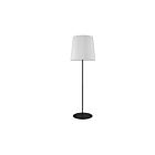Lampe sur pied LED Drum Dainolite MM681F-BK-790 1-lumière 100W noir mat