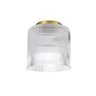 Dainolite NAD-71FH-AGB-FL Nadine 60W Clair LED Plafonnier encastré