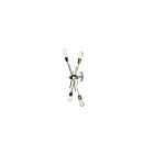 Applique murale DEL Dainolite NEB-194W-BC séries Nebraska 4-lumières Chrome poli 240w
