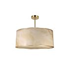 Dainolite NNA-204P-AGB-ALB Nena 4-lumières 240W Imitation albâtre LED Suspendu