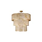 Dainolite NNA-309P-AGB-ALB Nena 1-lumière 540W Imitation albâtre LED Suspendu