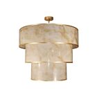 Dainolite NNA-309P-AGB-ALB Nena 1-lumière 540W Imitation albâtre LED Suspendu