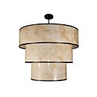 Dainolite NNA-309P-MB-ALB Nena 3-lumières 540W Faux albâtre LED Suspendu