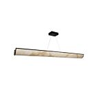 Dainolite NNA-5130LEDHP-MB-ALB Nena 1-lumière 30W Imitation albâtre LED Suspendu