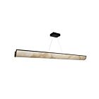 Dainolite NNA-5130LEDHP-MB-ALB Nena 1-lumière 30W Imitation albâtre LED Suspendu