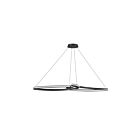 Suspendu Dainolite NOL-6066LEDHP-MB Nola 1-Lumière Noir mat 76W
