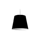 Suspendu tambour LED Dainolite OD-L-797 Oversized Drum 1-Lumière 150W Chrome poli