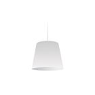 Suspendu tambour LED Dainolite OD-M-790 Oversized Drum 1-Lumière 100W Chrome poli