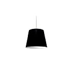 Suspendu tambour LED Dainolite OD-M-797 Oversized Drum 1-Lumière 100W Chrome poli