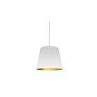 Suspendu à tambour surdimensionné à LED Dainolite OD-S-692 séries Oversized Drum 1-lumière Blanc 60w