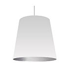 Suspendu à tambour surdimensionné à LED de grande taille Dainolite OD-XL-691 séries Oversized Drum 1-lumière Blanc 150w