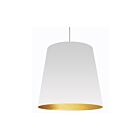 Suspendu à tambour surdimensionné à LED de grande taille Dainolite OD-XL-692 séries Oversized Drum 1-lumière Blanc 150w