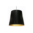 Suspendu à tambour surdimensionné à LED de grande taille Dainolite OD-XL-698 séries Oversized Drum 1-lumière Noir 150w
