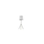 Lampe sur pied incandescent Dainolite OD3-F-691-SC 1-Lumière 150W Chrome satiné