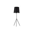 Lampe sur pied incandescent Dainolite OD3-F-697-MB 1-Lumière 150W Noir mat