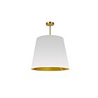 Suspendu à tambour surdimensionné LED Dainolite Oversized Drum ODR-L-692 1-lumière 100W