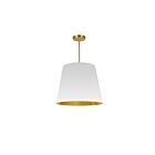 Suspendu à tambour surdimensionné LED Dainolite Oversized Drum ODR-M-692 1-lumière 100W