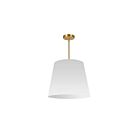 Suspendu à tambour surdimensionné LED Dainolite Oversized Drum ODR-M-790 1-lumière 100W blanc