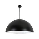 Dainolite OFE-311P-MB Ofelia 1-lumière 100W Noir mat LED Suspendu
