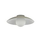 Dainolite OLV-151FH-MLN Olivia 1-Lumière 60W Lin mat LED Plafonnier encastré