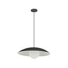 Dainolite OLV-151P-MB Olivia 1-lumière 60W Noir mat LED Suspendu