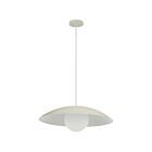 Dainolite OLV-151P-MBG Olivia 1-lumière 60W Beige mat LED Suspendu