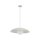 Dainolite OLV-151P-MBG Olivia 1-lumière 60W Beige mat LED Suspendu