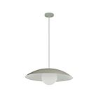 Dainolite OLV-151P-MLN Olivia 1-lumière 60W Lin mat LED Suspendu