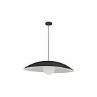 Dainolite OLV-241P-MB Olivia 1-lumière 60W Noir mat LED Suspendu