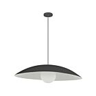 Dainolite OLV-241P-MB Olivia 1-lumière 60W Noir mat LED Suspendu