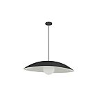 Dainolite OLV-241P-MB Olivia 1-lumière 60W Noir mat LED Suspendu