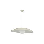 Dainolite OLV-241P-MBG Olivia 1-lumière 60W Beige mat LED Suspendu