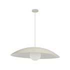 Dainolite OLV-241P-MBG Olivia 1-lumière 60W Beige mat LED Suspendu