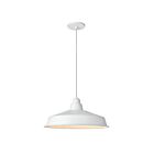 Dainolite OLY-161P-MW Olya 3-lumières 100W Blanc mat LED Suspendu