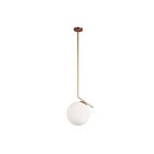 Suspendu incandescent Dainolite ORN-141P-GLD séries Orion 1-lumière Blanc 60w