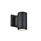 Dainolite OSL-1W-MB 1-lumière 60W Noir mat LED Applique Murale Extérieur