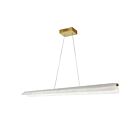 Dainolite OZN-4830LEDHP-AGB-AL Ozanna 1-lumière 30W Blanc LED Suspendu