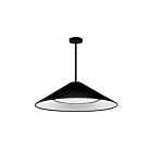 Suspendu à LED Dainolite Padme PAD-2630P-MB-797 30W 1-Lumière Noir
