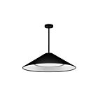 Suspendu à LED Dainolite Padme PAD-2630P-MB-797 30W 1-Lumière Noir