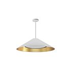 Suspendu à LED Dainolite Padme PAD-2630P-MW-692 30W 1-Lumière Blanc