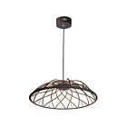 Dainolite PAK-2016LEDP-MB Pakuna 1-lumière 16W Noir Suspendu