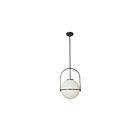 Suspendu incandescent Dainolite Paola PAO-121P-MB 60W 1 lumière noir mat