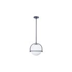 Dainolite PAO-131P-MB Paola 1-Lumière 60W Noir mat Suspendu
