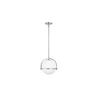 Dainolite PAO-131P-PC Paola 1-Lumière 60W Chromé poli Suspendu