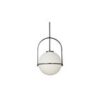 Suspendu incandescent Dainolite Paola PAO-161P-MB 60W 1 lumière noir mat